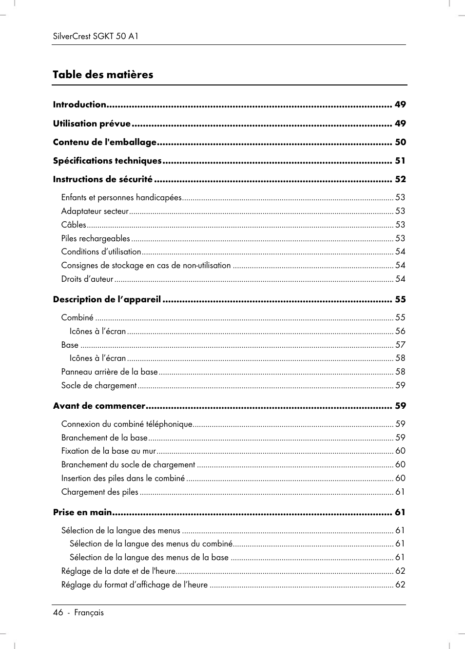 Silvercrest SGKT 50 A1 User Manual | Page 48 / 224