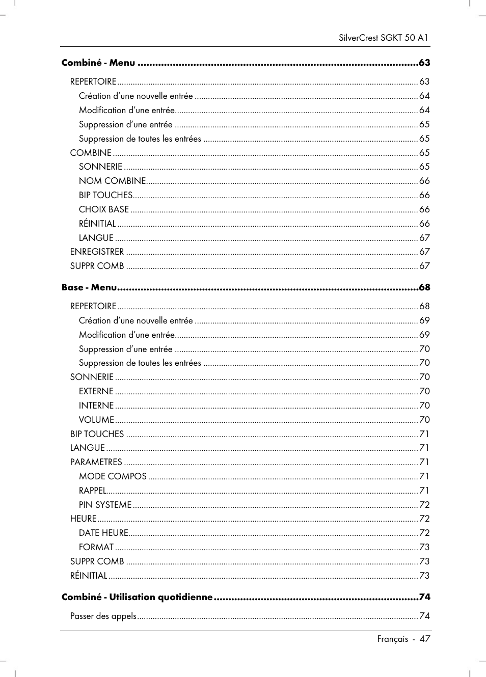 Silvercrest SGKT 50 A1 User Manual | Page 49 / 224