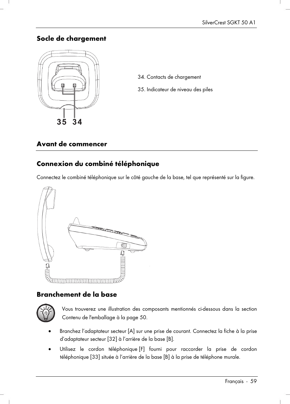 Silvercrest SGKT 50 A1 User Manual | Page 61 / 224