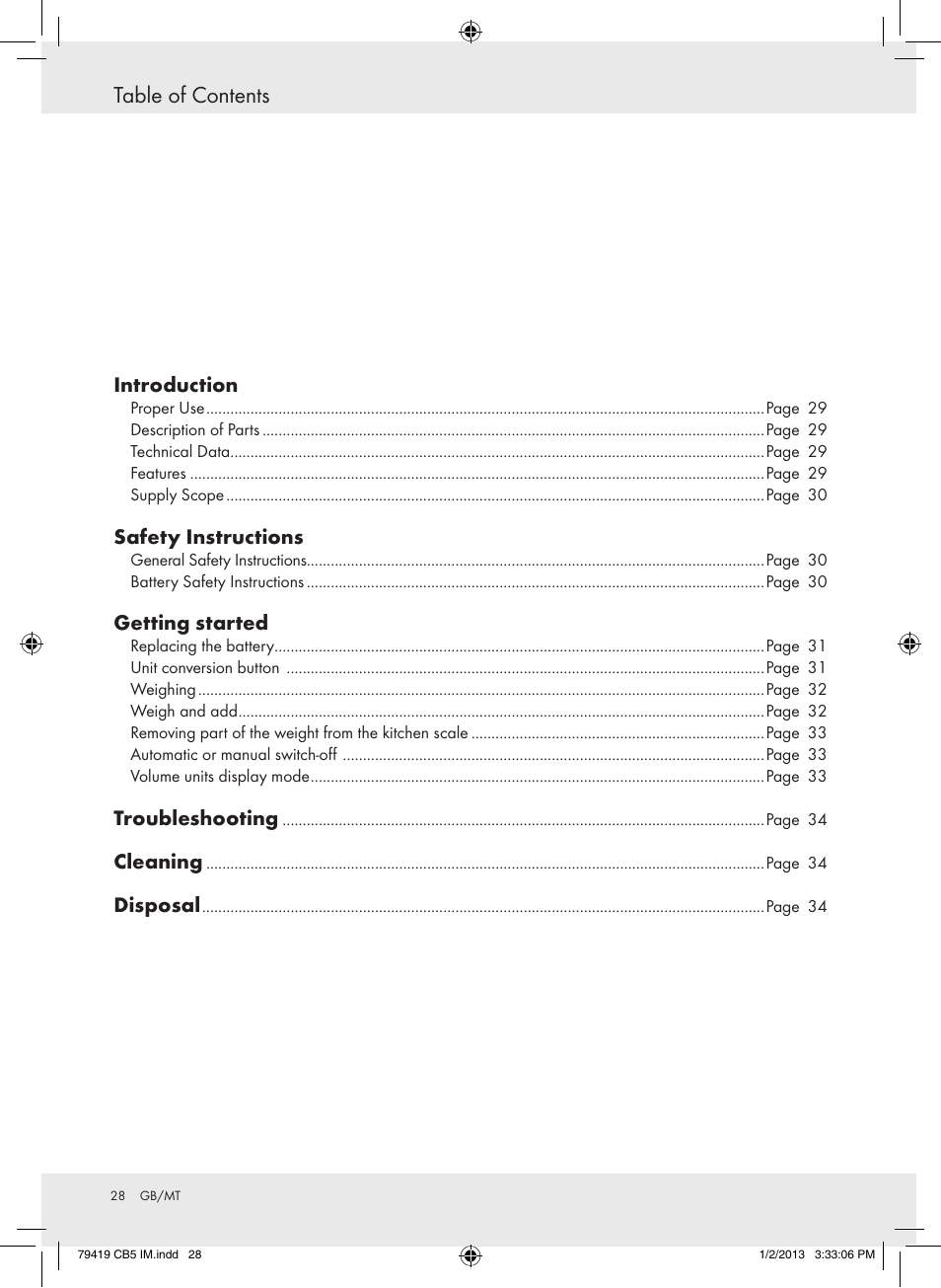 Silvercrest Z29852A Z29852B User Manual | Page 28 / 43