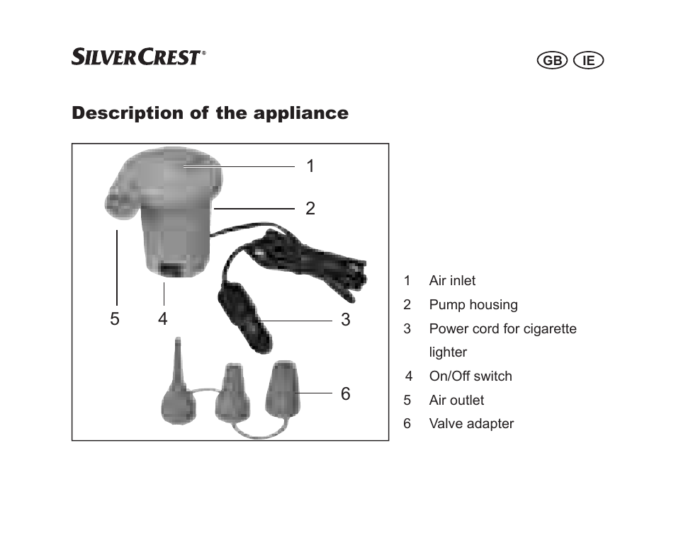 Silvercrest SGP 12 A1 User Manual | Page 7 / 36