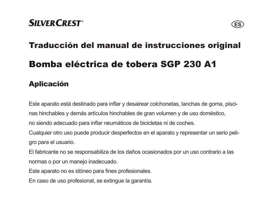 Silvercrest SGP 230 A1 User Manual | 84 pages