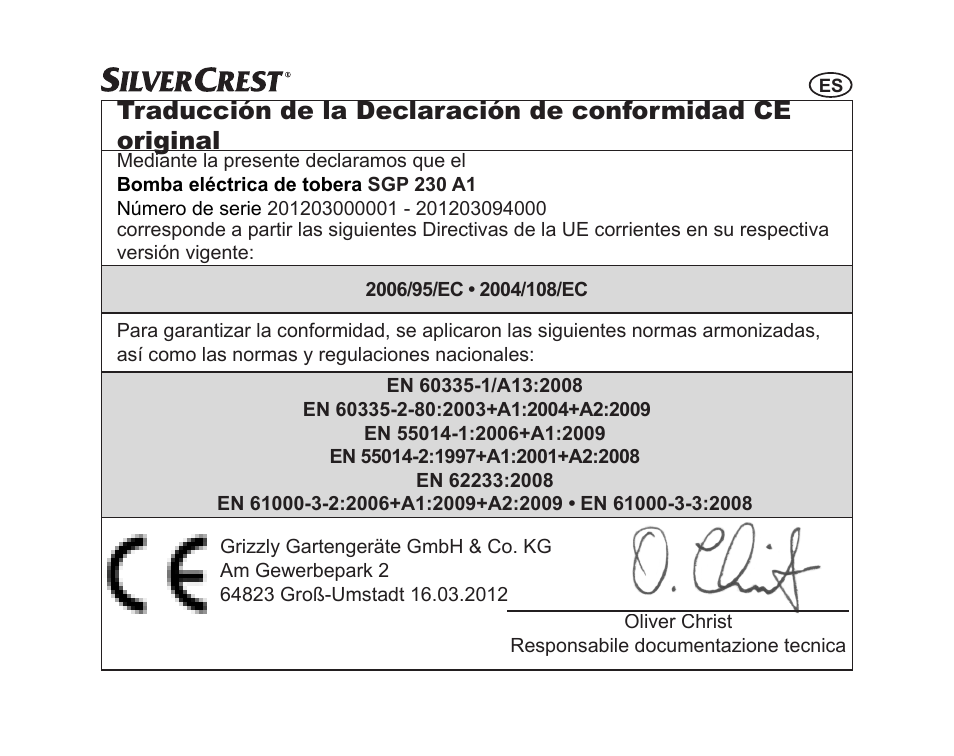 Silvercrest SGP 230 A1 User Manual | Page 15 / 84