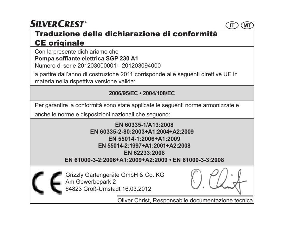 Silvercrest SGP 230 A1 User Manual | Page 31 / 84