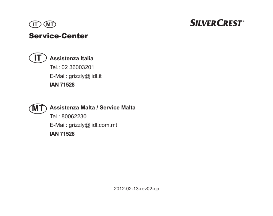 Mt it | Silvercrest SGP 230 A1 User Manual | Page 32 / 84