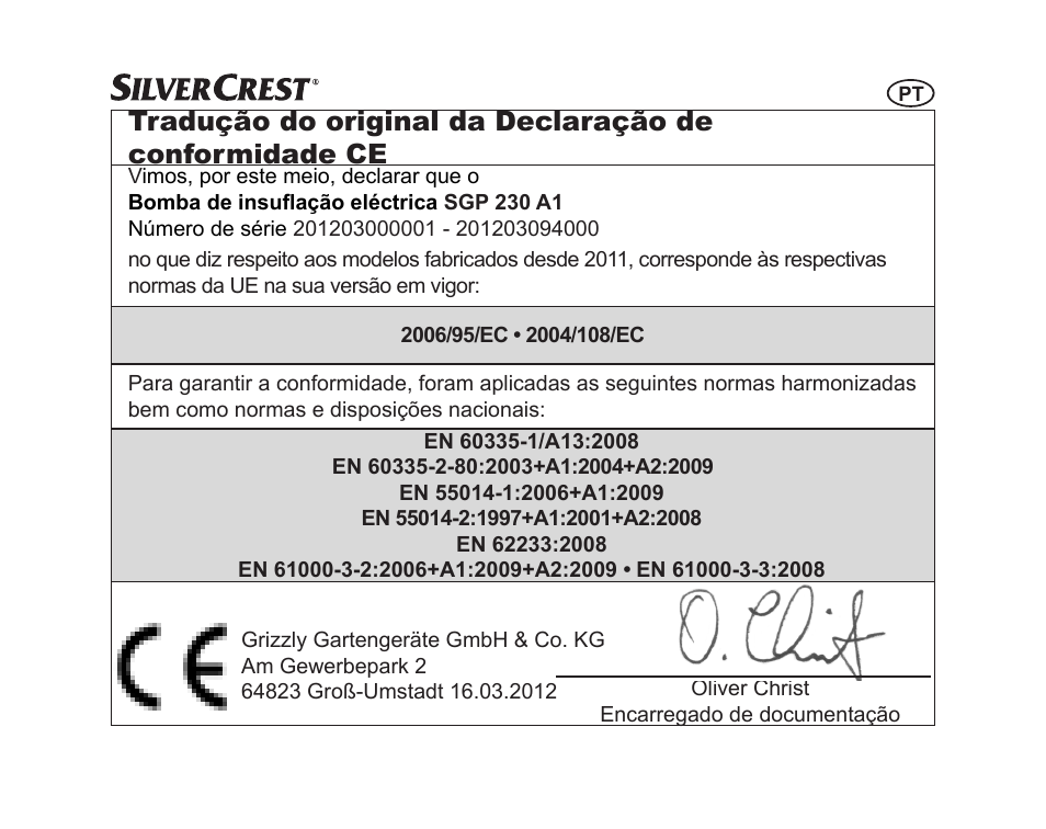 Silvercrest SGP 230 A1 User Manual | Page 47 / 84
