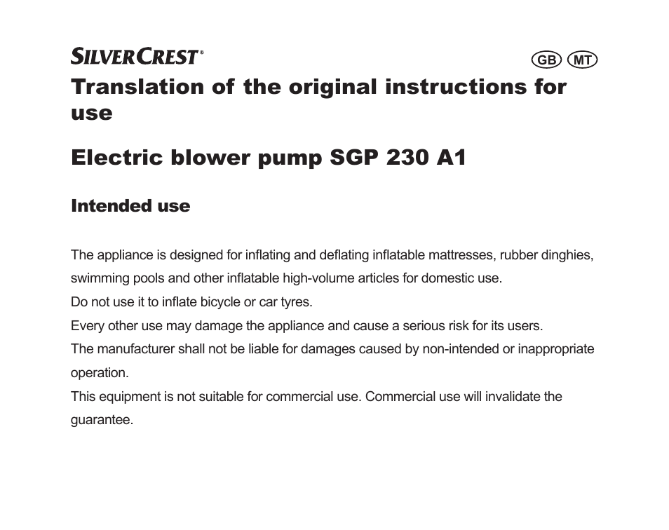 Silvercrest SGP 230 A1 User Manual | Page 49 / 84
