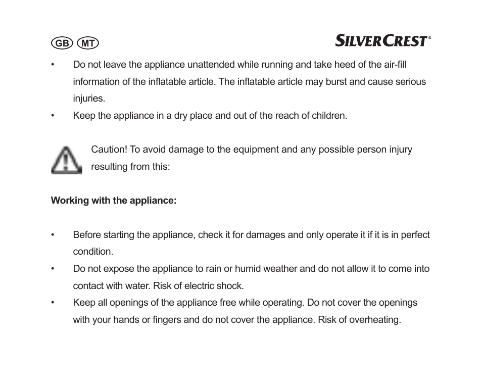 Silvercrest SGP 230 A1 User Manual | Page 52 / 84
