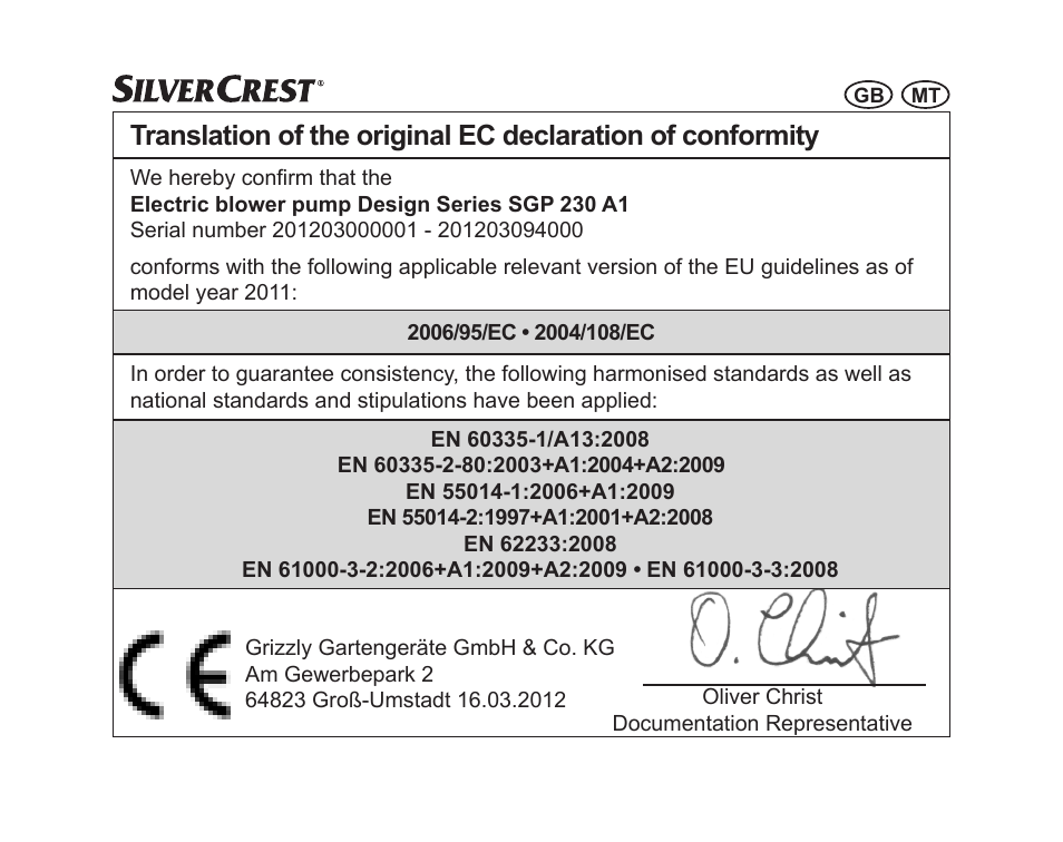 Silvercrest SGP 230 A1 User Manual | Page 63 / 84