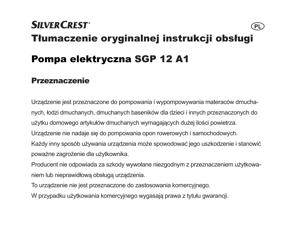 Silvercrest SGP 12 A1 User Manual | Page 17 / 116