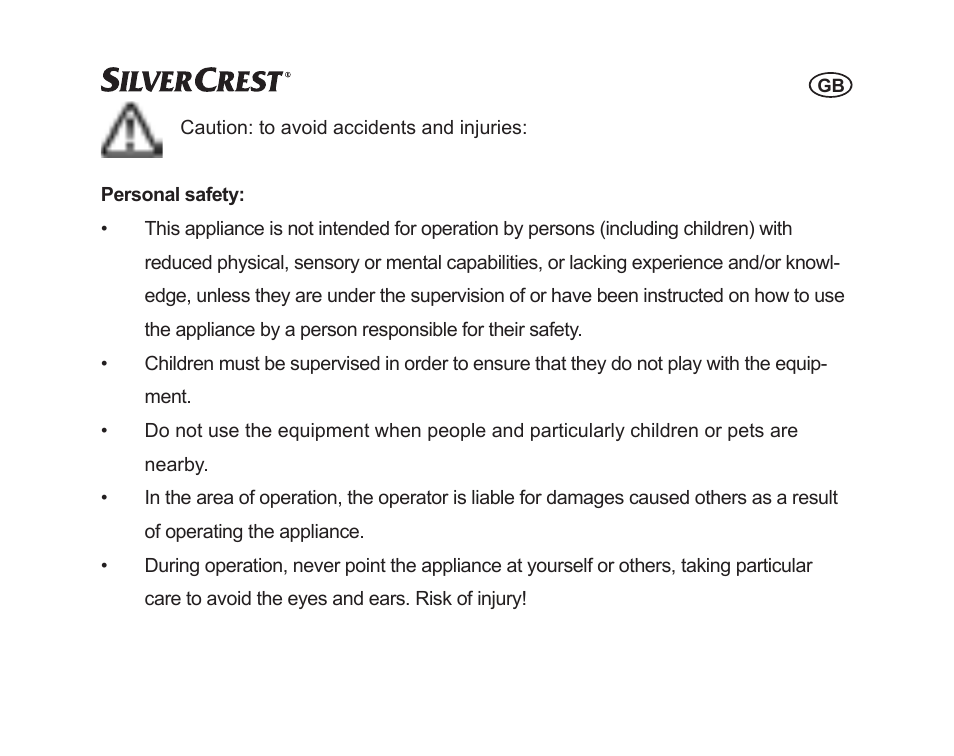 Silvercrest SGP 12 A1 User Manual | Page 3 / 116