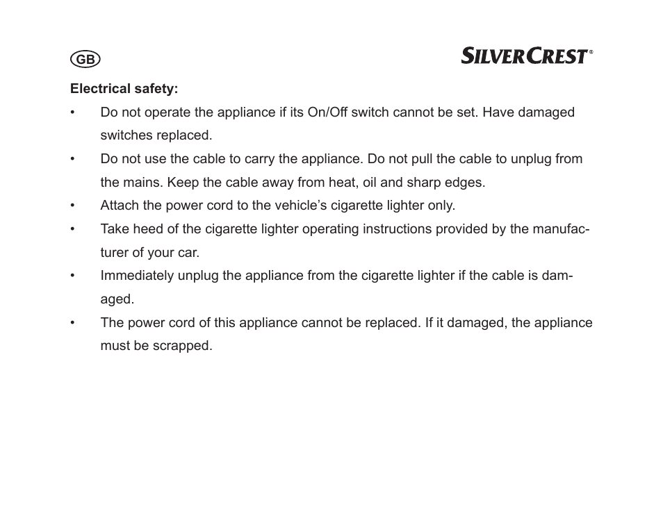 Silvercrest SGP 12 A1 User Manual | Page 6 / 116