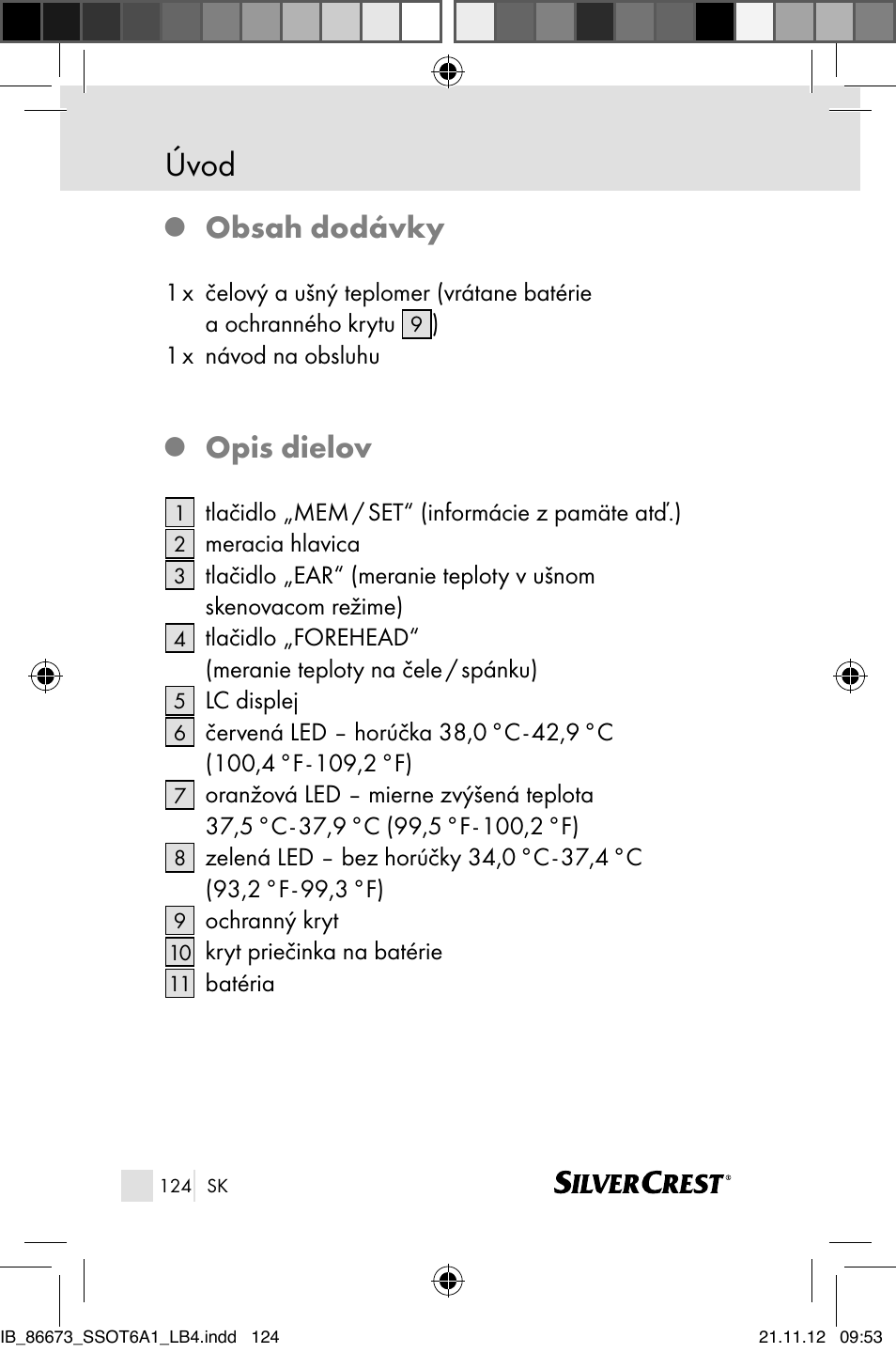 Silvercrest SSOT 6 A1 User Manual | Page 124 / 181