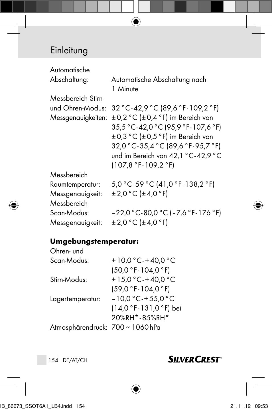 Einleitung | Silvercrest SSOT 6 A1 User Manual | Page 154 / 181