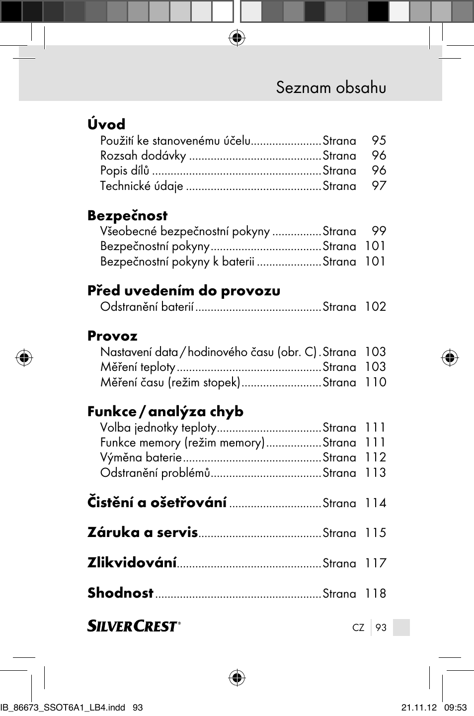 Silvercrest SSOT 6 A1 User Manual | Page 93 / 181