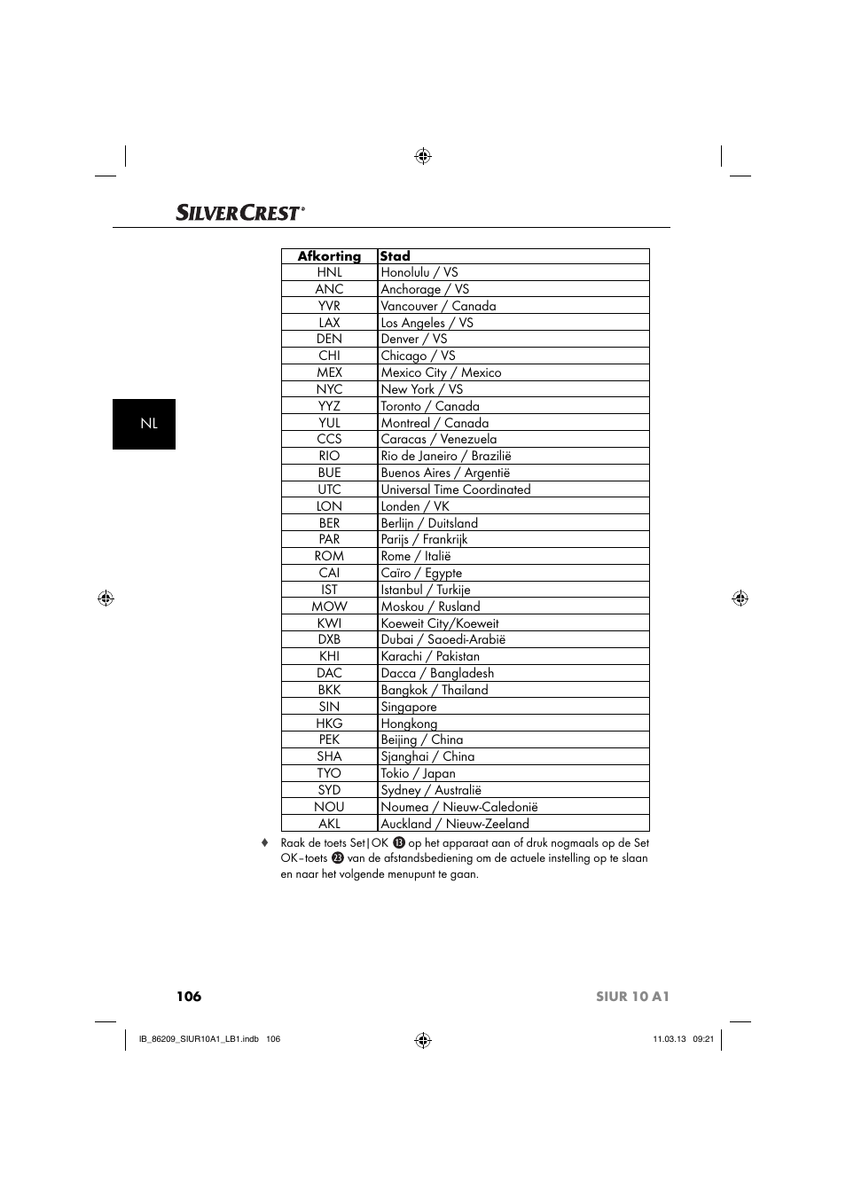Silvercrest SIUR 10 A1 User Manual | Page 109 / 154