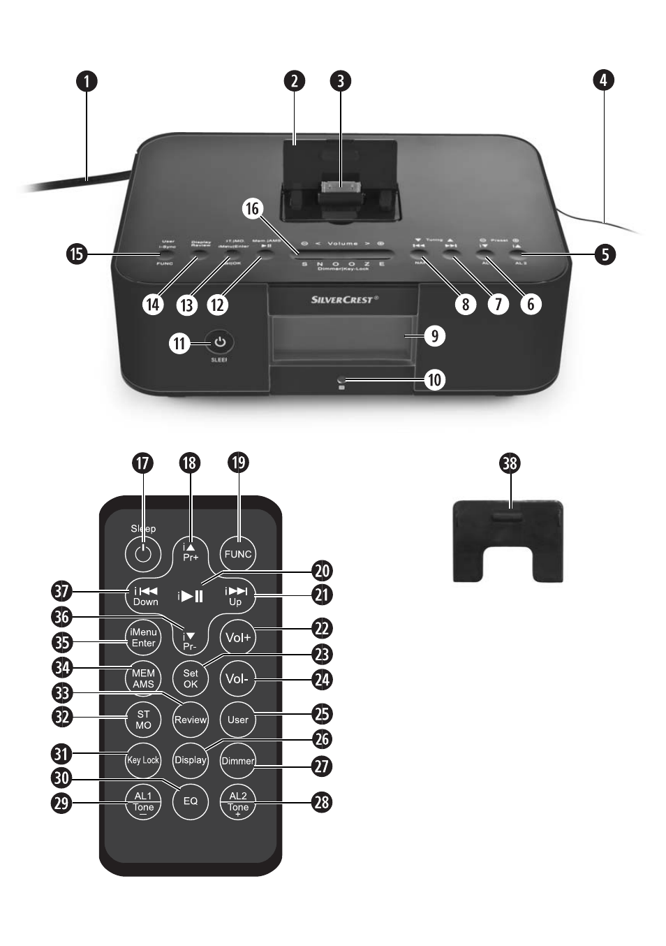 Silvercrest SIUR 10 A1 User Manual | Page 3 / 154