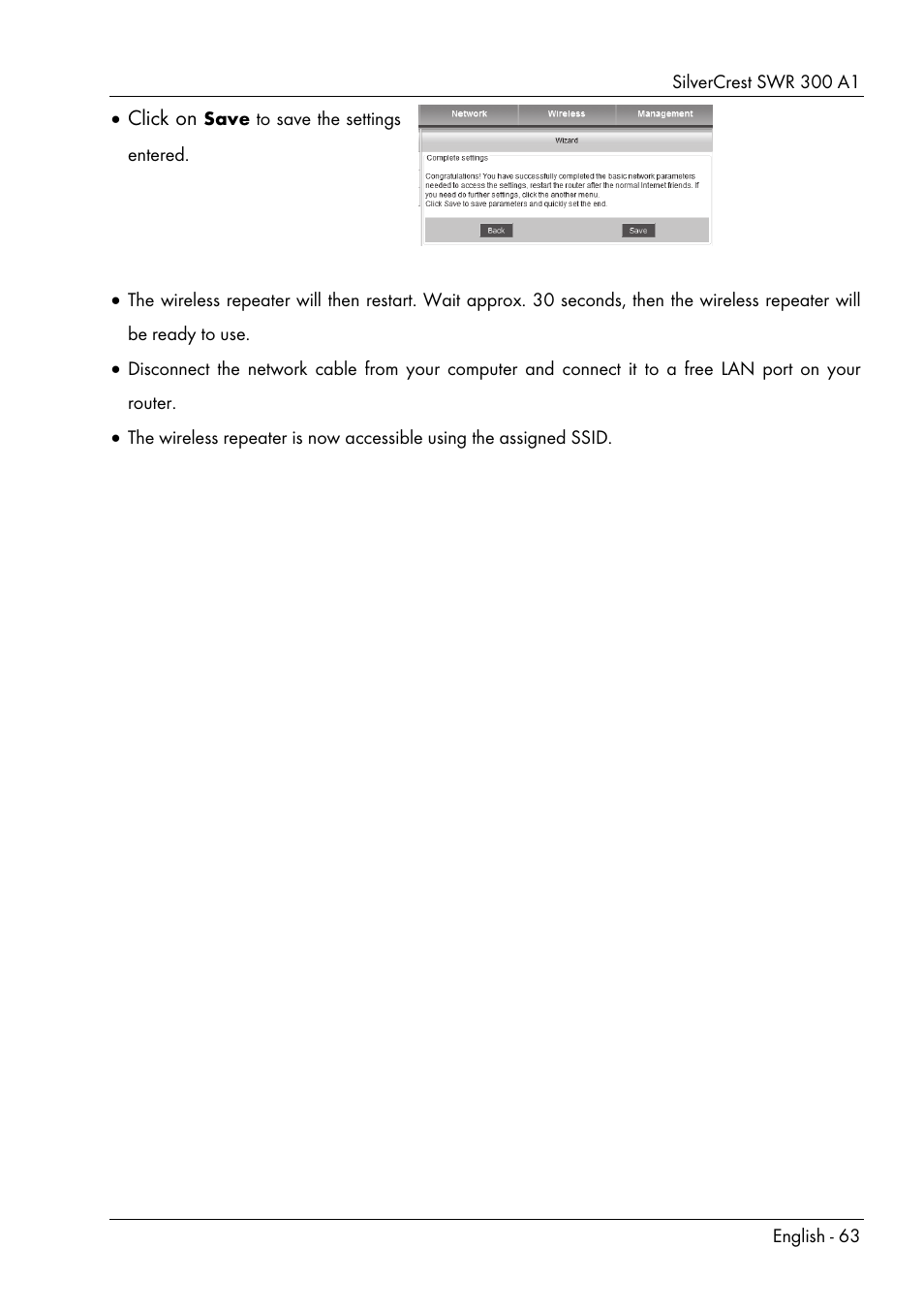 Silvercrest SWR 300 A1 User Manual | Page 65 / 112