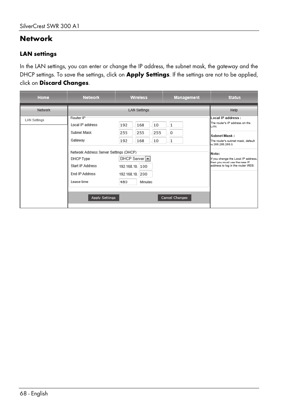 Silvercrest SWR 300 A1 User Manual | Page 70 / 112