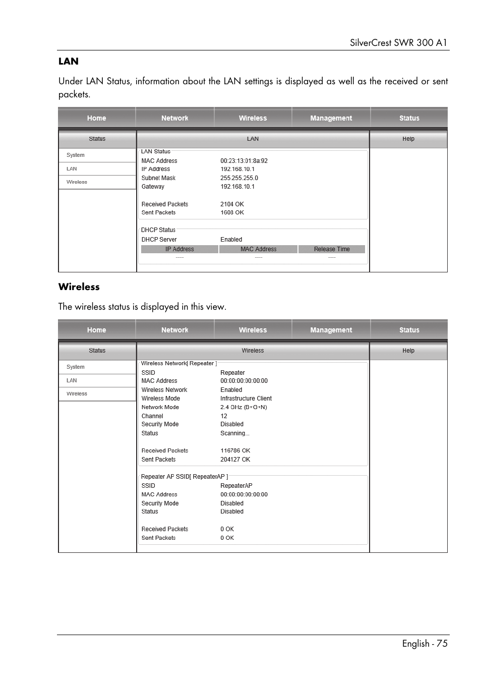 Silvercrest SWR 300 A1 User Manual | Page 77 / 112