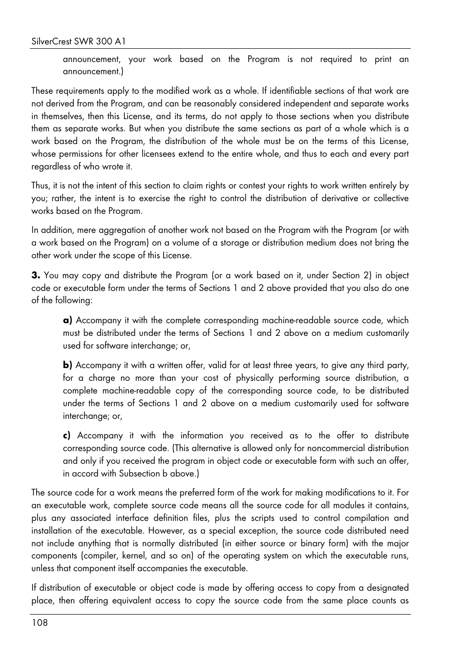 Silvercrest SWR 300 A1 User Manual | Page 110 / 112