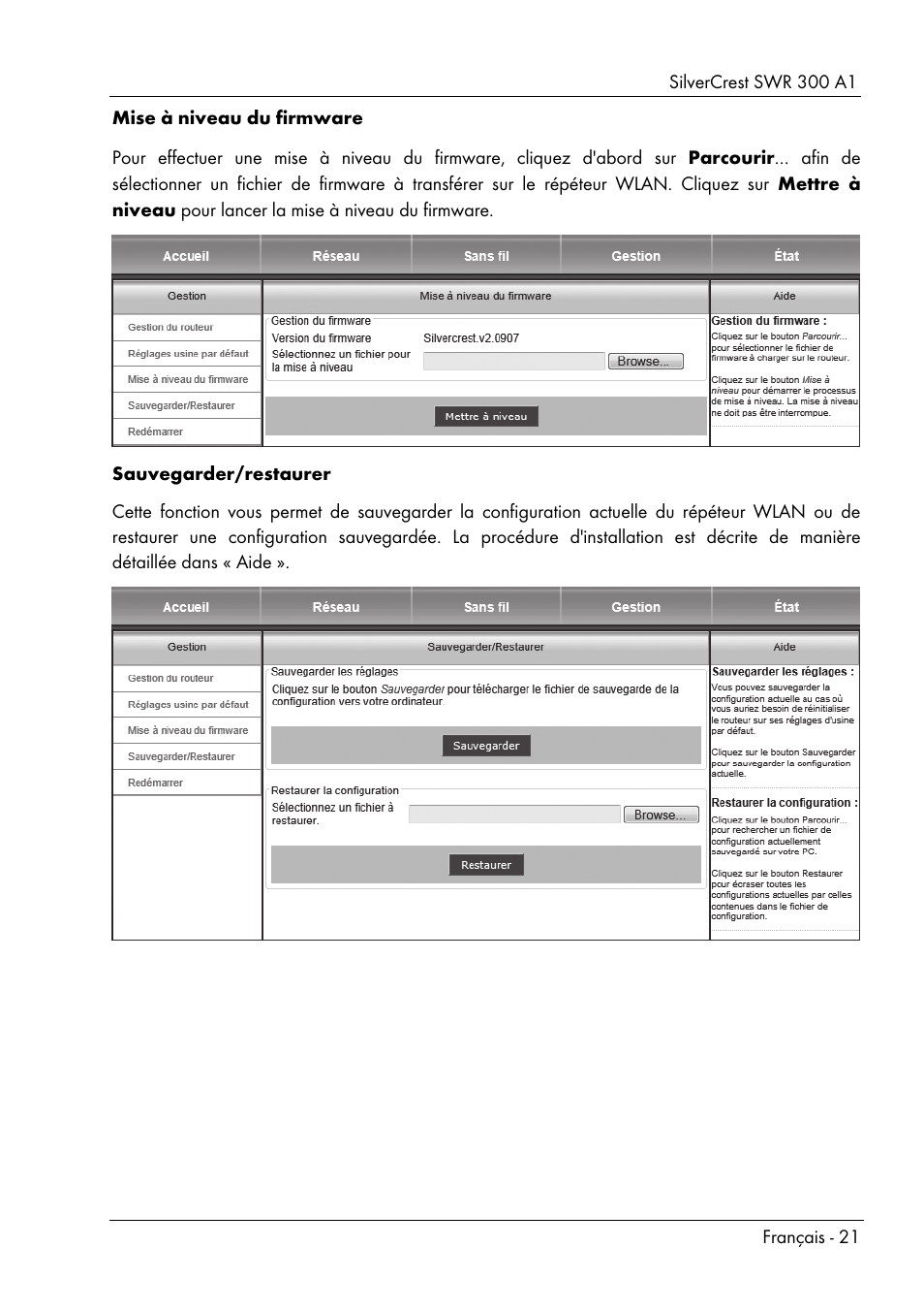 Silvercrest SWR 300 A1 User Manual | Page 23 / 112