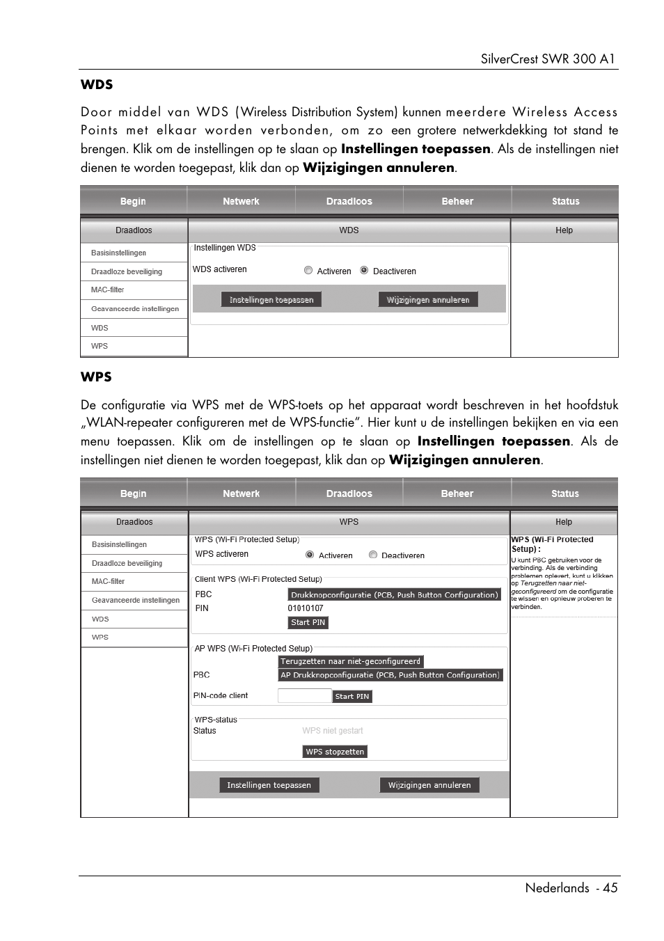 Silvercrest SWR 300 A1 User Manual | Page 47 / 112