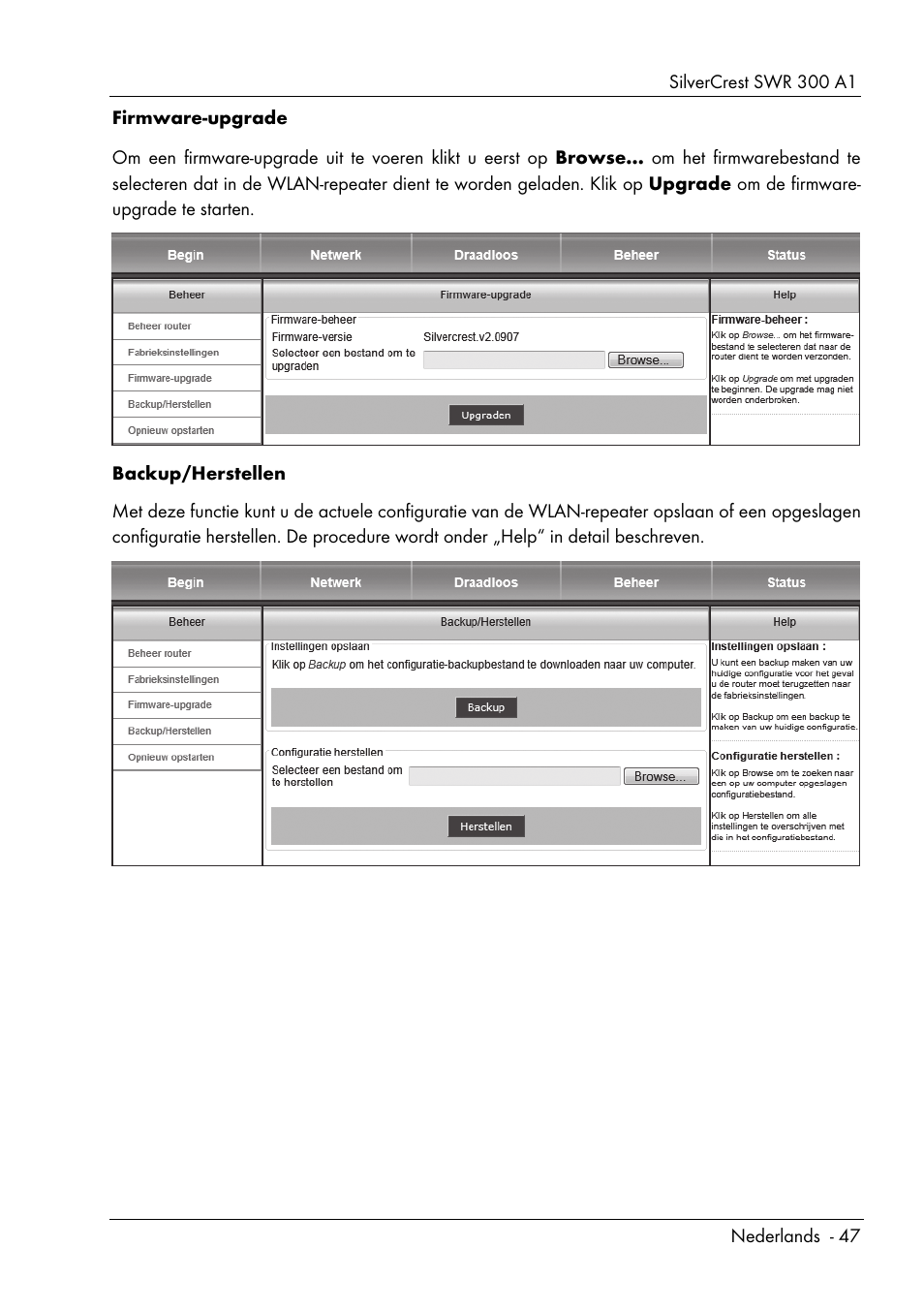 Silvercrest SWR 300 A1 User Manual | Page 49 / 112