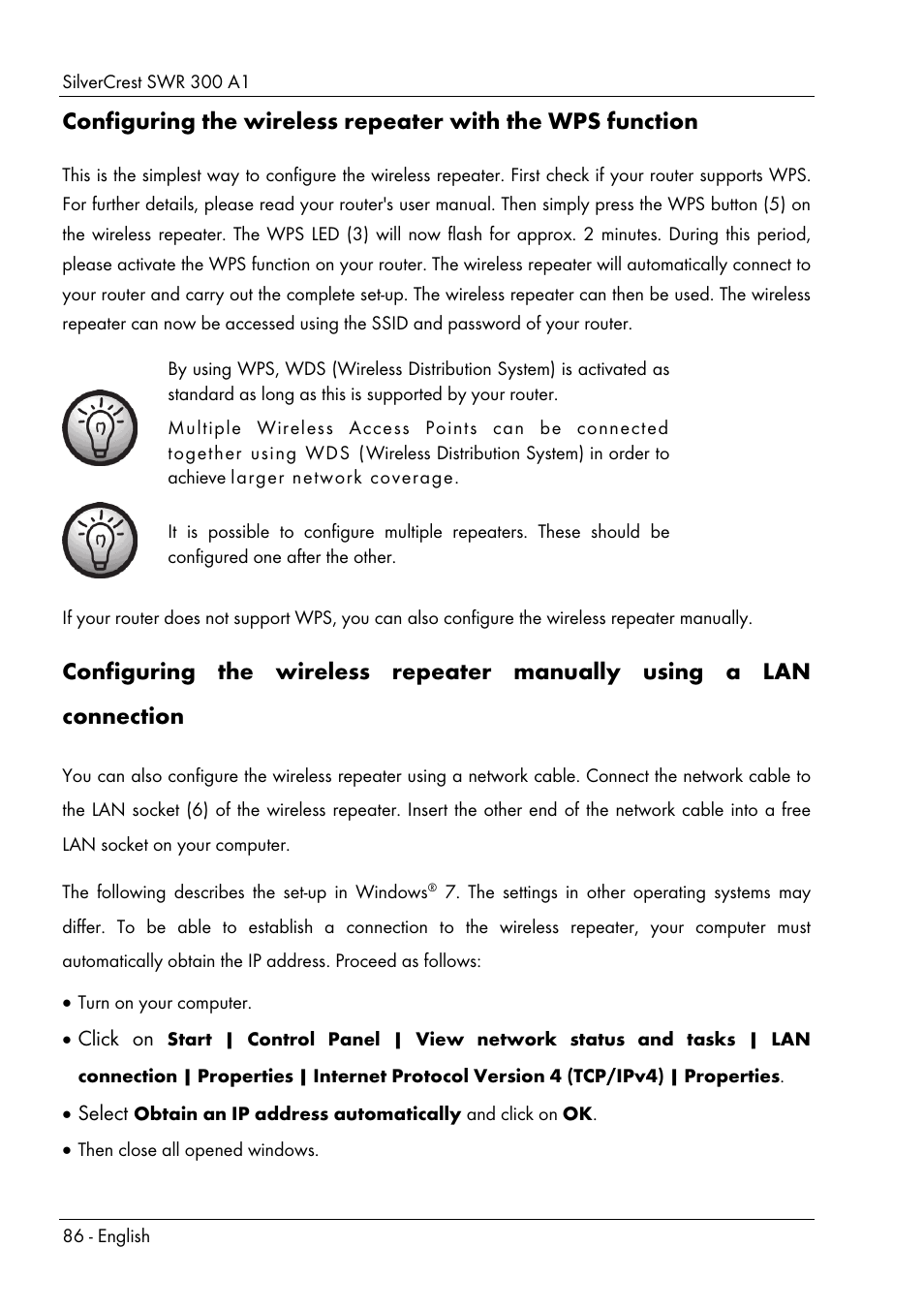 Silvercrest SWR 300 A1 User Manual | Page 88 / 112