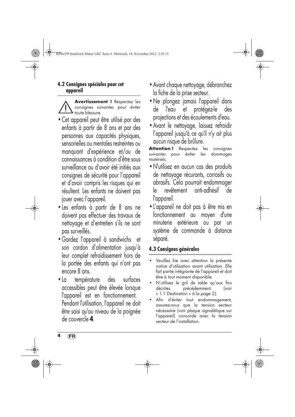 Silvercrest SSWMD 750 A1 User Manual | Page 6 / 46