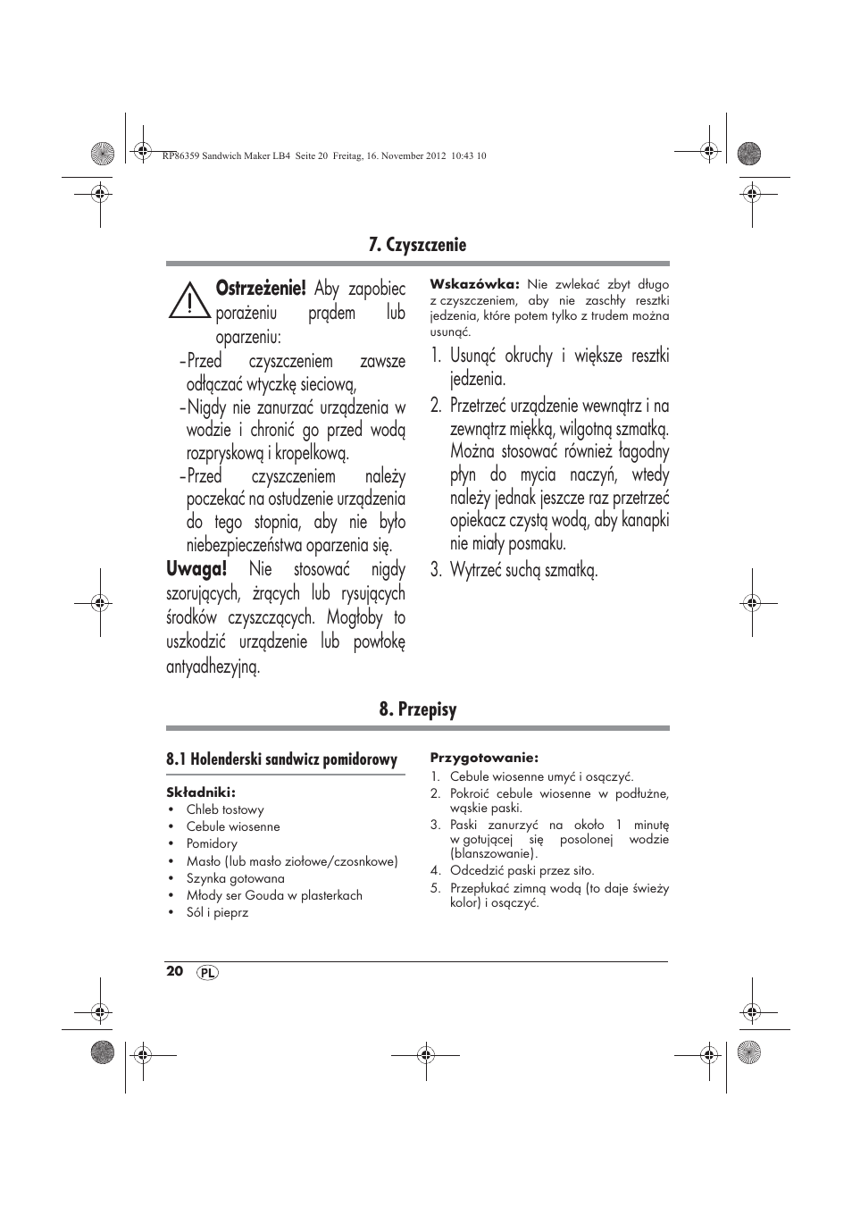 Silvercrest SSWMD 750 A1 User Manual | Page 22 / 78