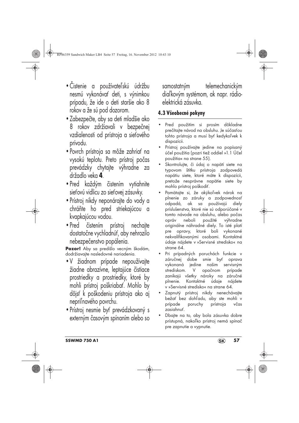 Silvercrest SSWMD 750 A1 User Manual | Page 59 / 78