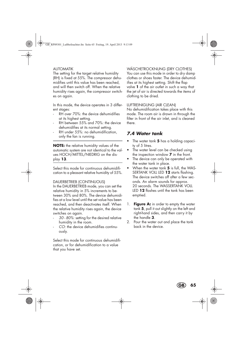 Silvercrest SLE 420 A1 User Manual | Page 67 / 74