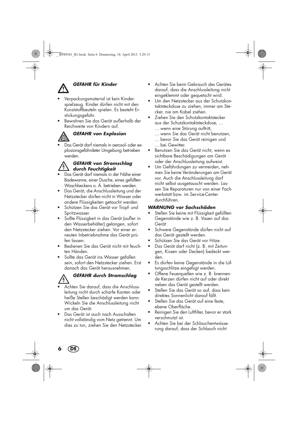 Silvercrest SLE 420 A1 User Manual | Page 8 / 74