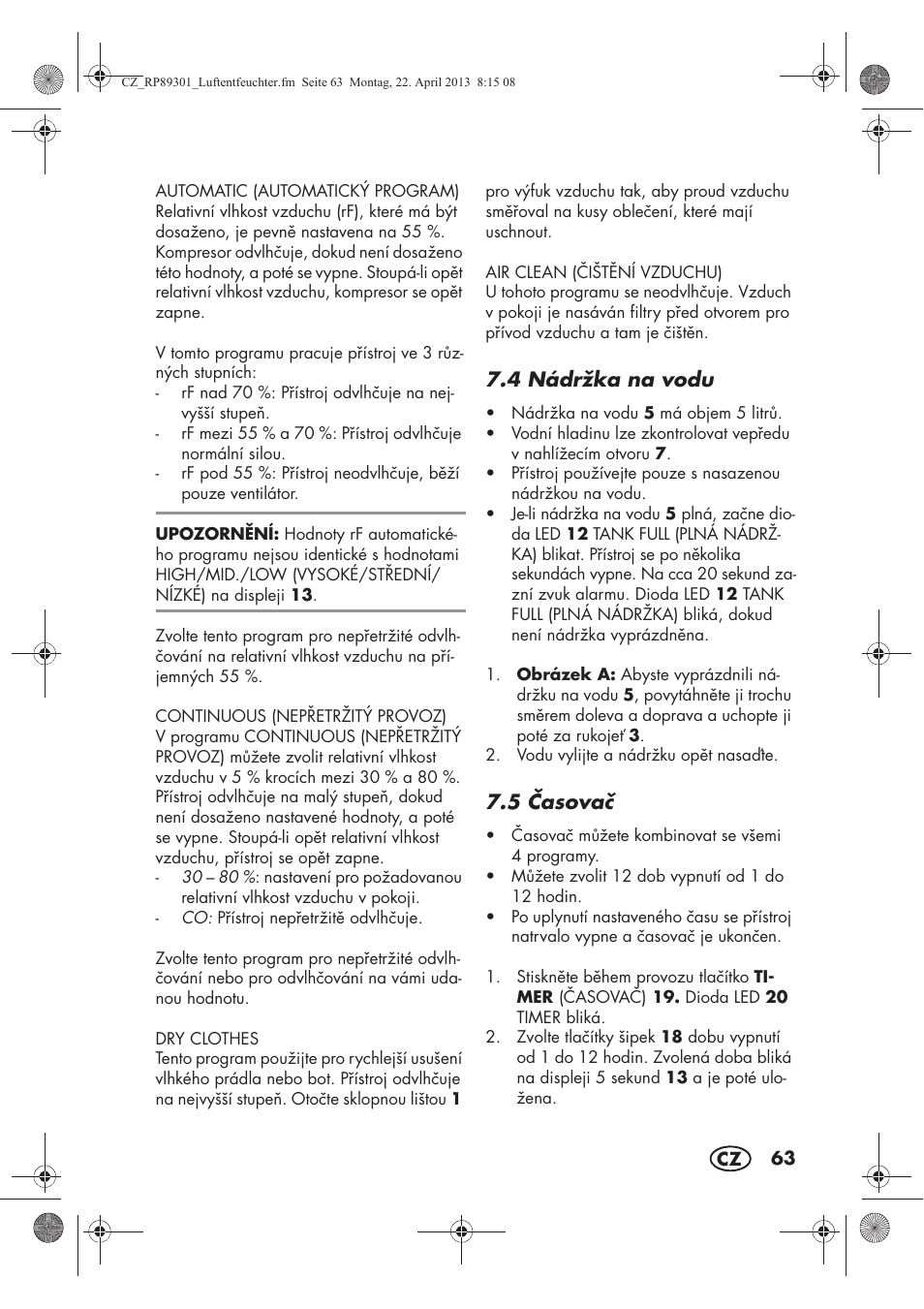 Silvercrest SLE 420 A1 User Manual | Page 65 / 100