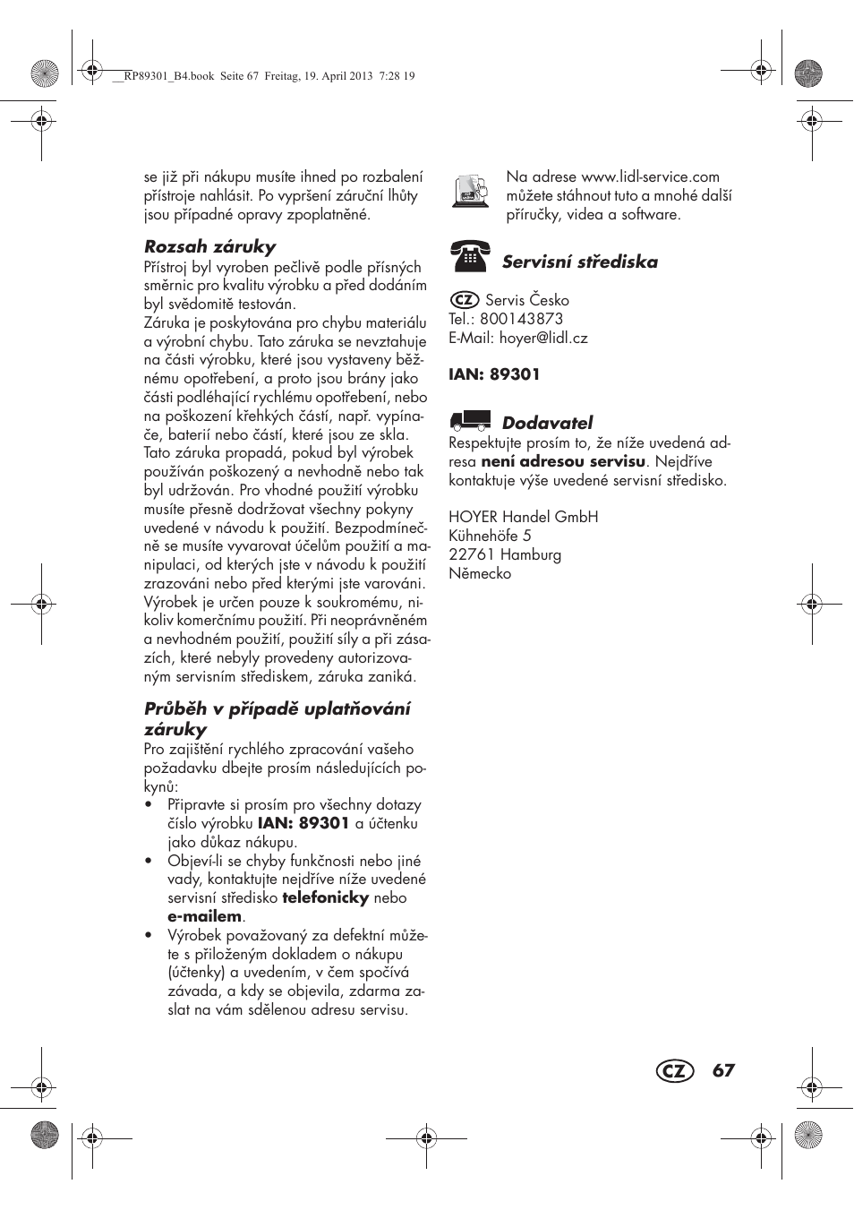 Silvercrest SLE 420 A1 User Manual | Page 69 / 100