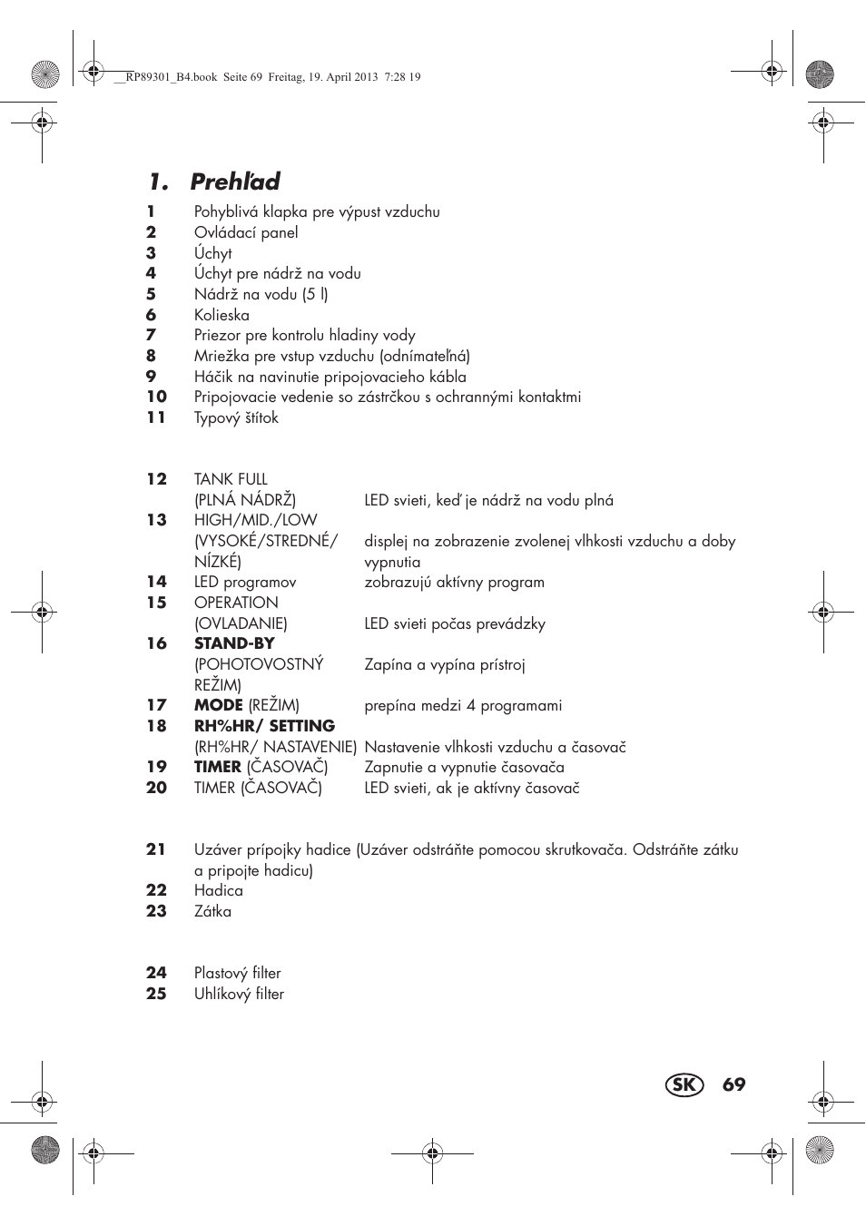 Prehad | Silvercrest SLE 420 A1 User Manual | Page 71 / 100