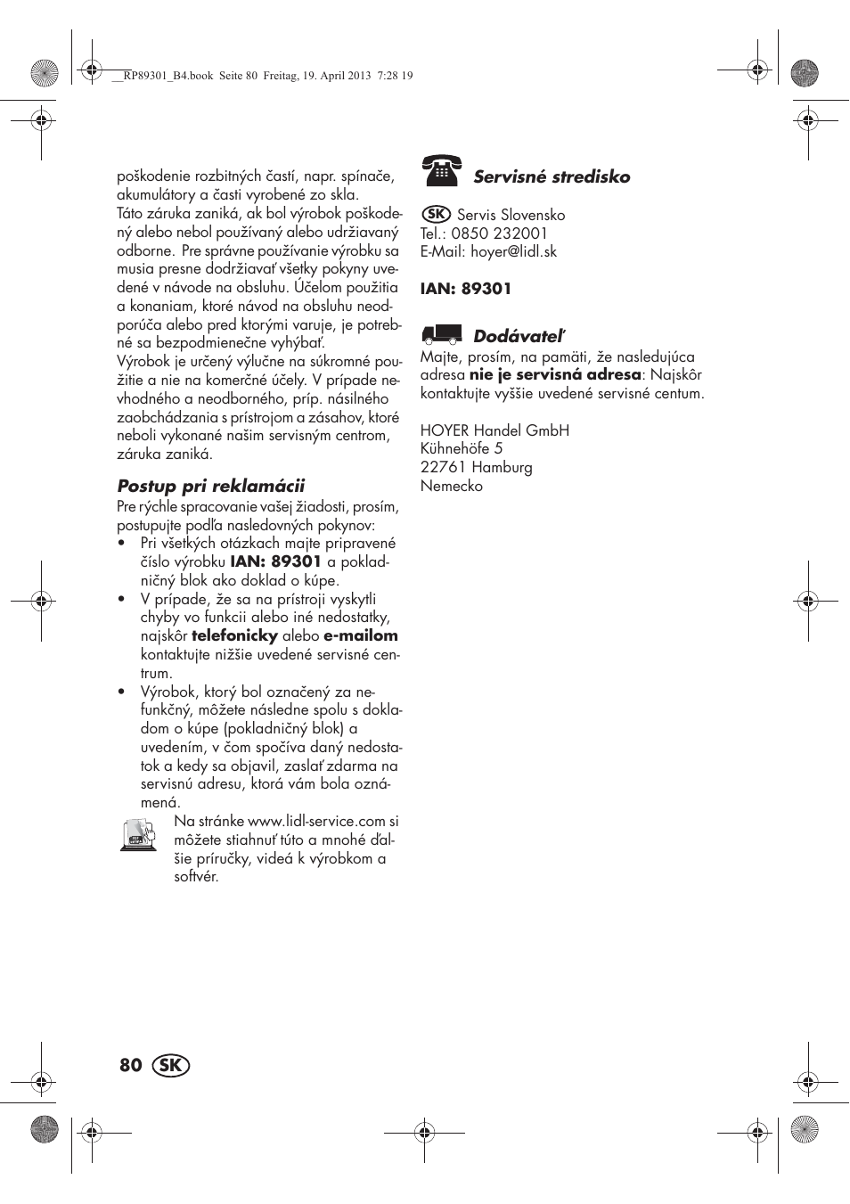 Silvercrest SLE 420 A1 User Manual | Page 82 / 100