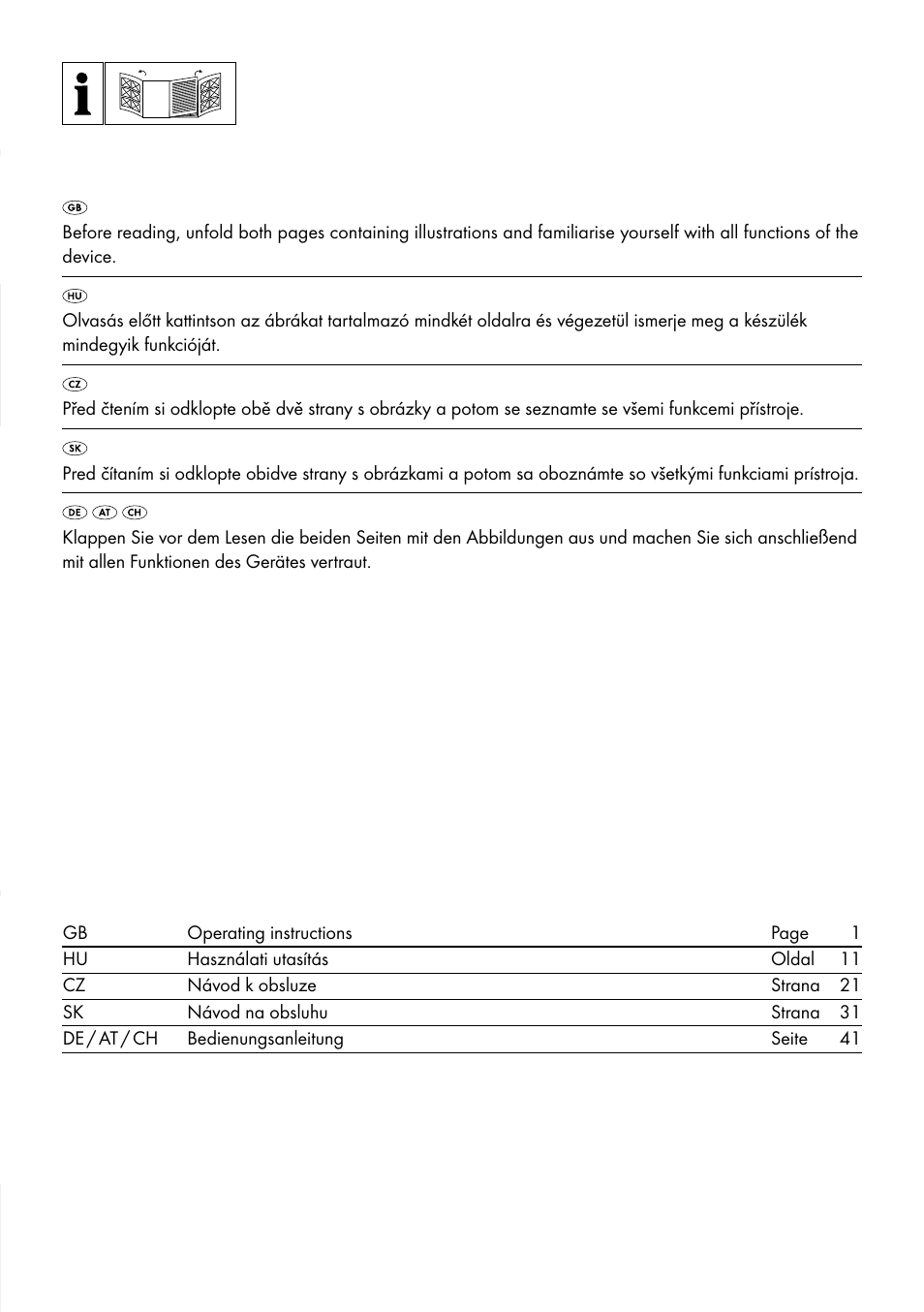 Silvercrest SKM 550 A1 User Manual | Page 2 / 55