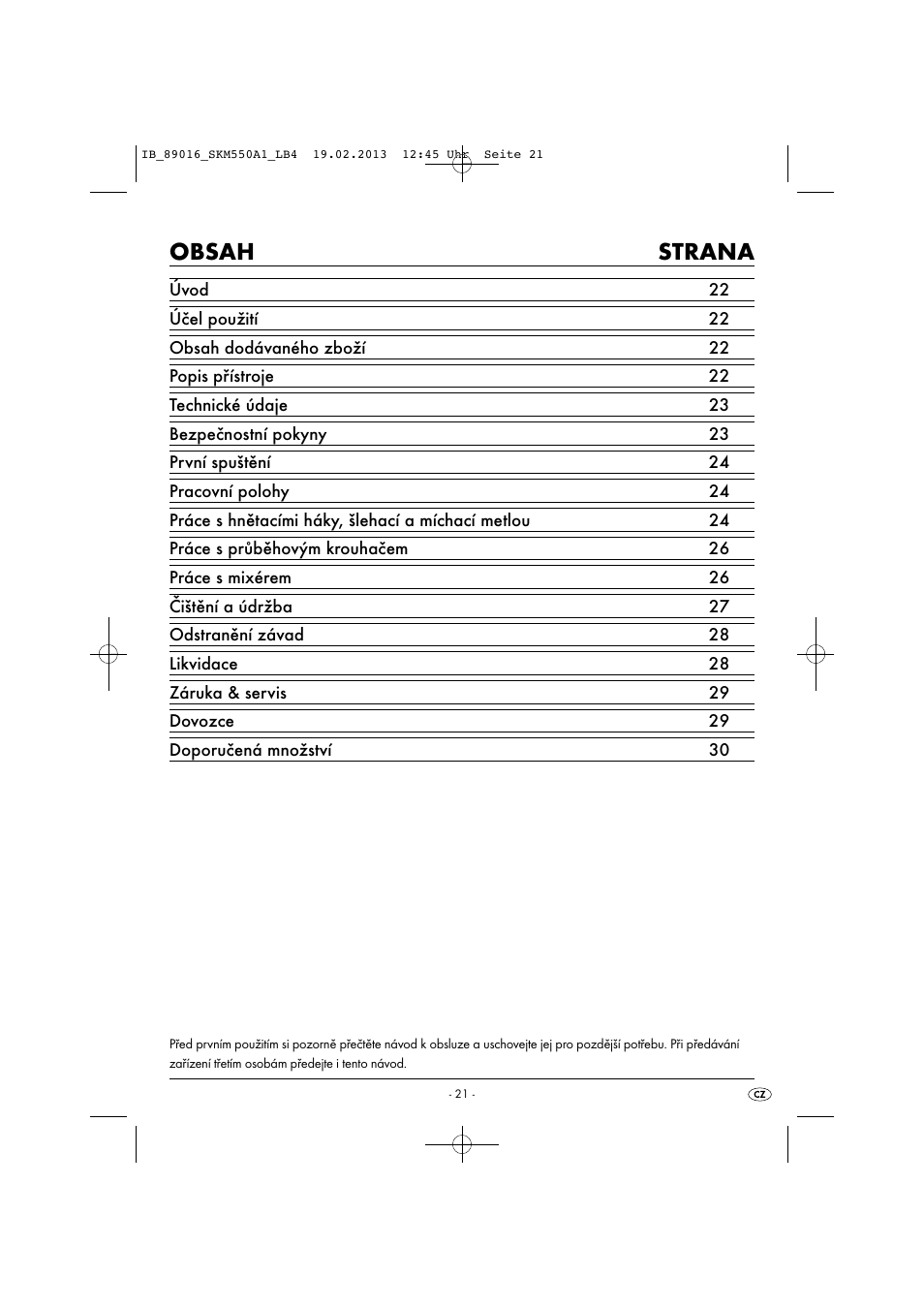 Silvercrest SKM 550 A1 User Manual | Page 25 / 55