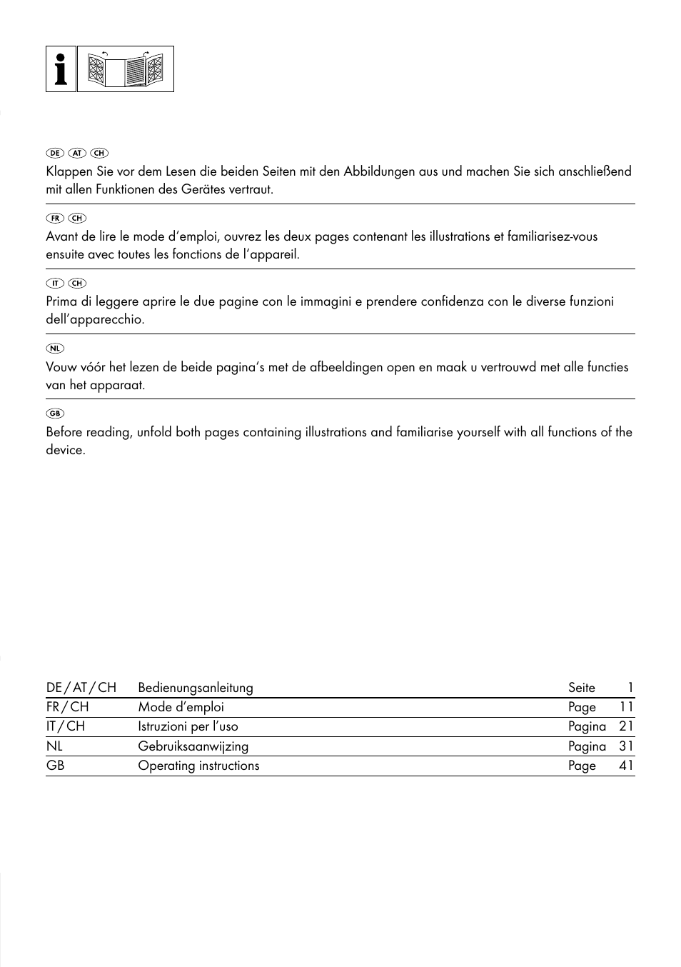 Silvercrest SKM 550 A1 User Manual | Page 2 / 55