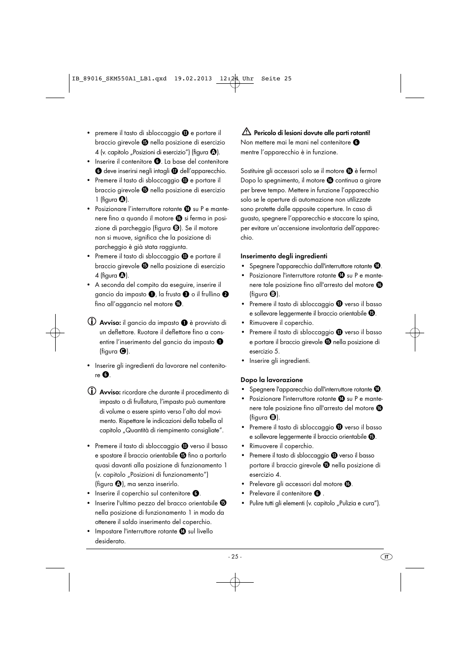 Silvercrest SKM 550 A1 User Manual | Page 29 / 55