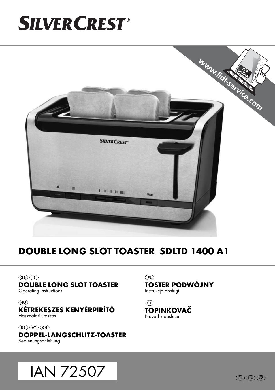 Silvercrest SDLTD 1400 A1 User Manual | 64 pages