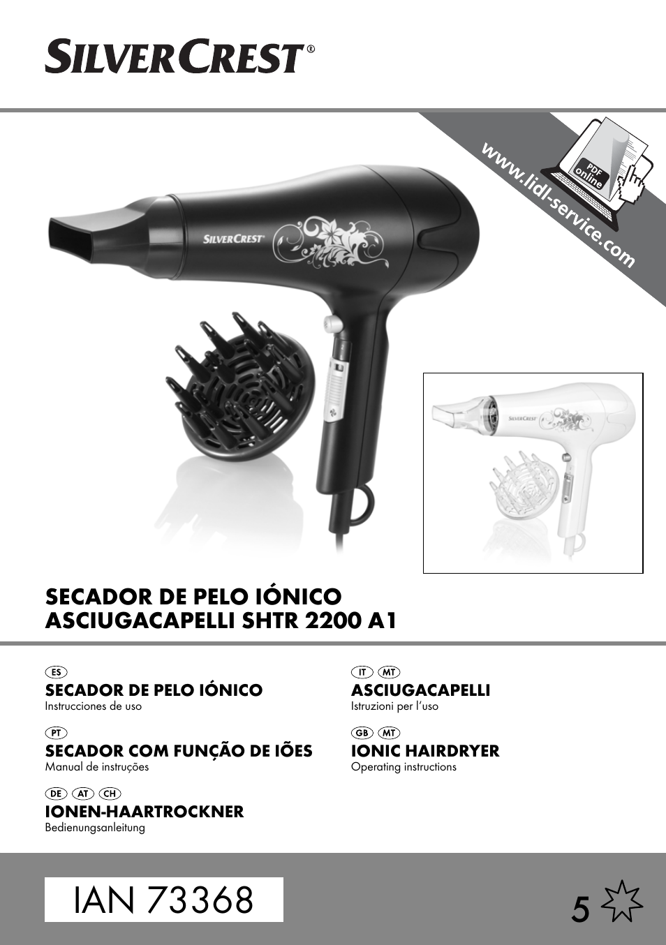 Silvercrest SHTR 2200 A1 User Manual | 54 pages