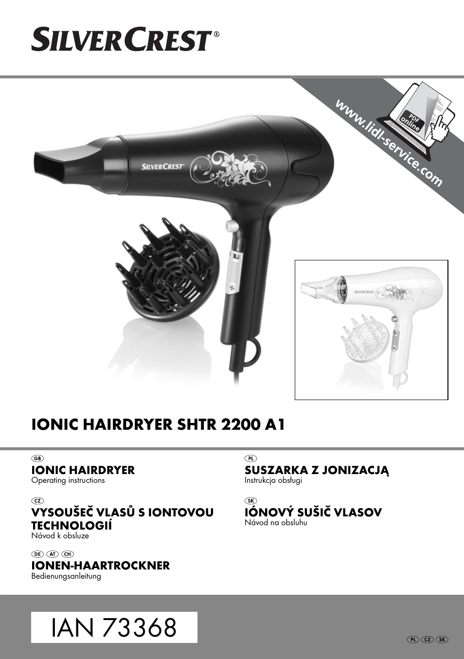 Silvercrest SHTR 2200 A1 User Manual | 54 pages