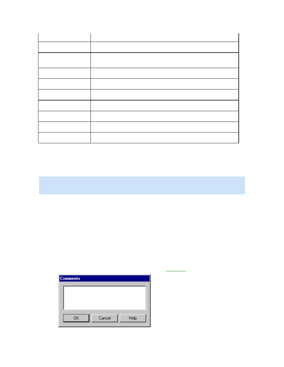 Comments | DAVIS CarChip Online Help (8221, 8226, 8245, 8246) User Manual | Page 101 / 119