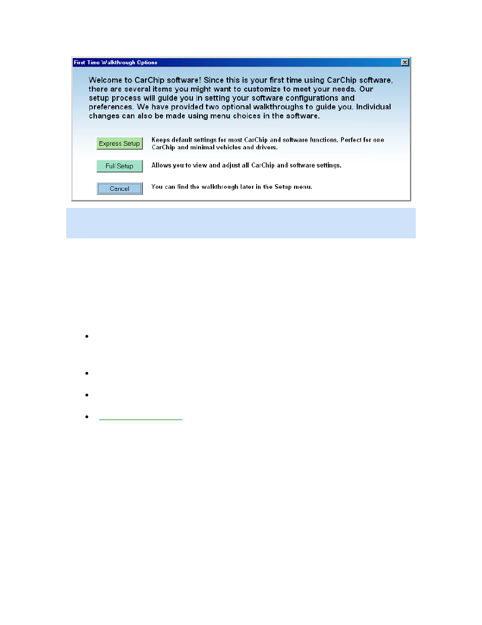 Walkthrough sequence | DAVIS CarChip Online Help (8221, 8226, 8245, 8246) User Manual | Page 27 / 119