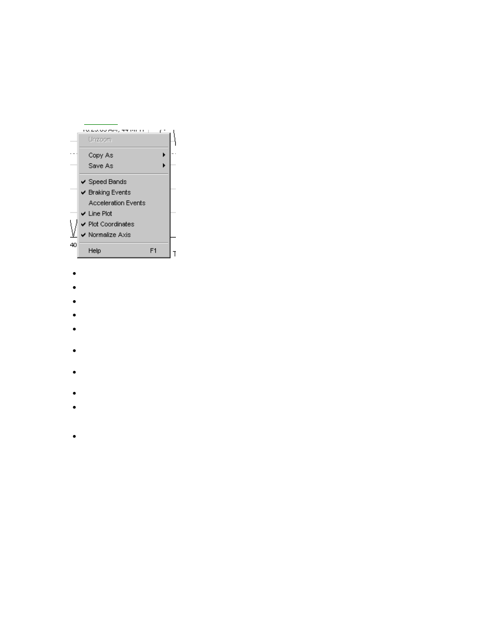 Trip log table view | DAVIS CarChip Online Help (8221, 8226, 8245, 8246) User Manual | Page 76 / 119