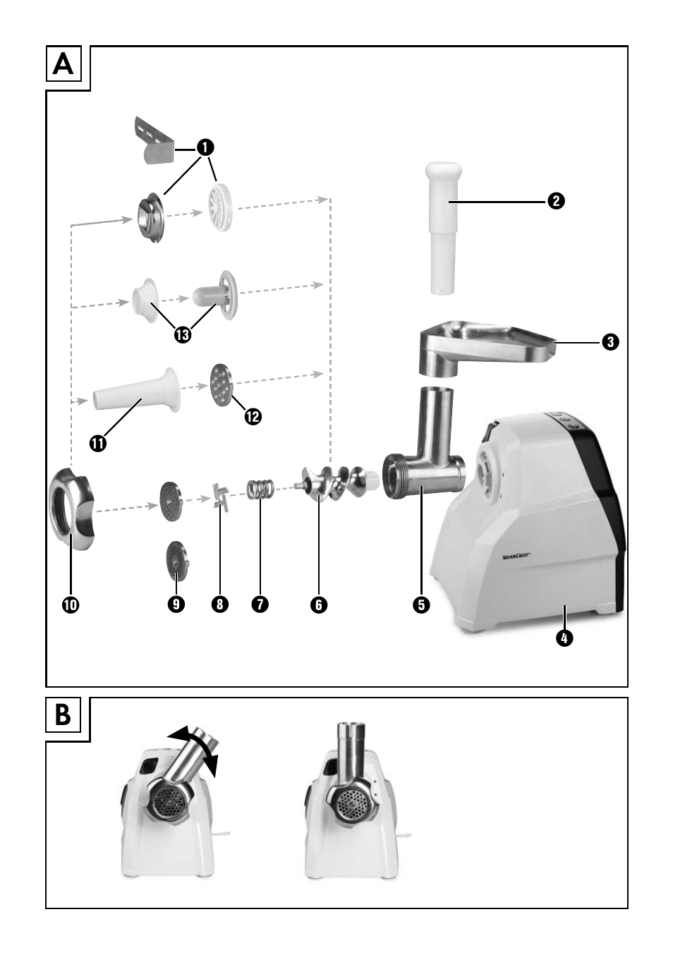 Silvercrest SFW 350 C1 User Manual | Page 3 / 116