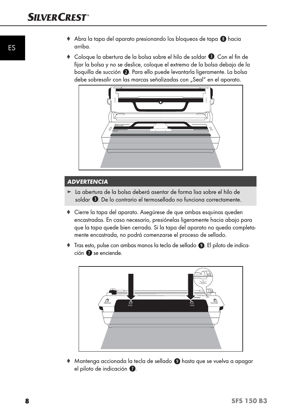 Silvercrest SFS 150 B3 User Manual | Page 11 / 80